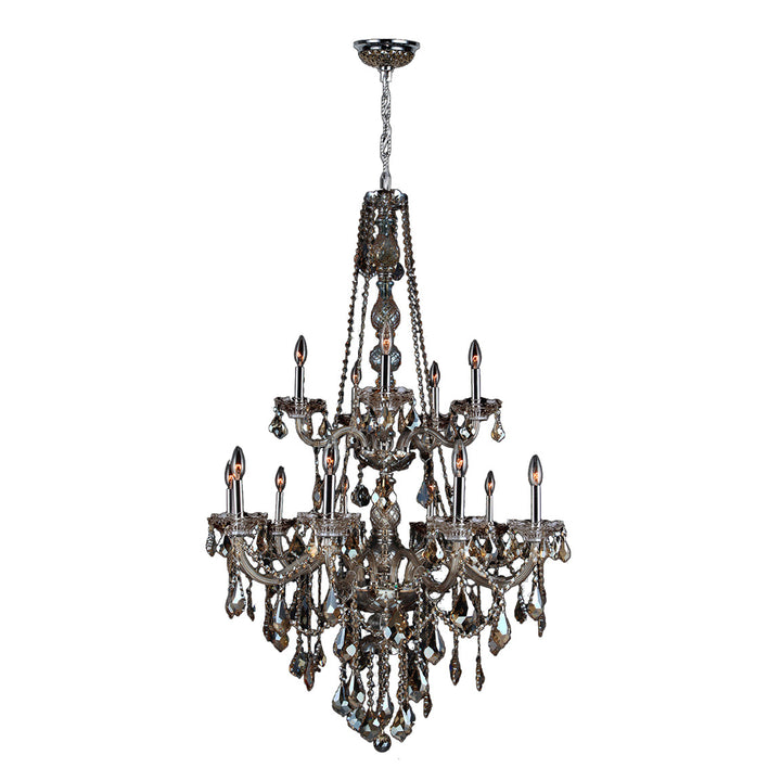 Worldwide Provence W83107C33-GT Chandelier Light - Polished Chrome