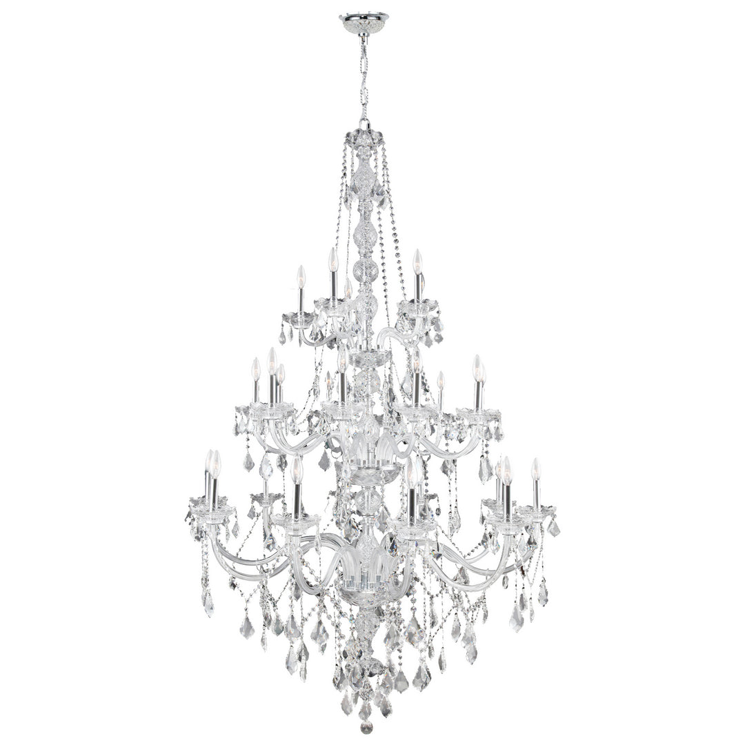 Worldwide Provence W83108C43-CL Chandelier Light - Polished Chrome