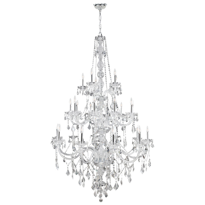 Worldwide Provence W83108C43-CL Chandelier Light - Polished Chrome
