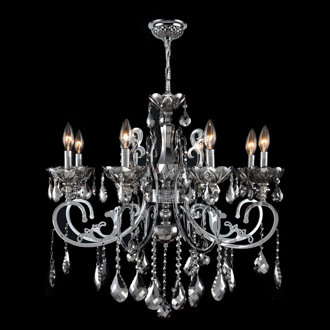 Worldwide Kronos W83109C30-CH Chandelier Light - Polished Chrome