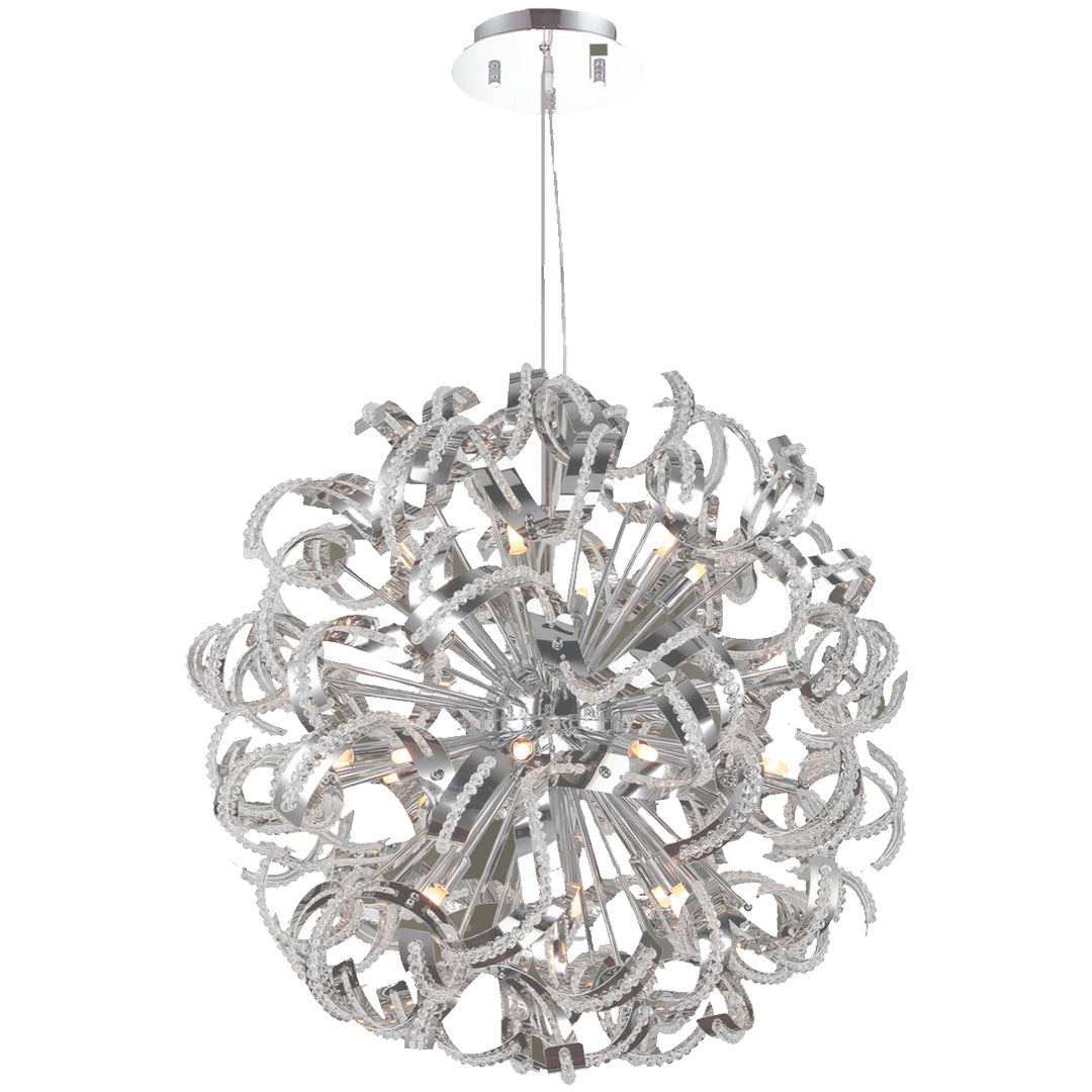 Worldwide Medusa W83112C28 Pendant Light - Polished Chrome