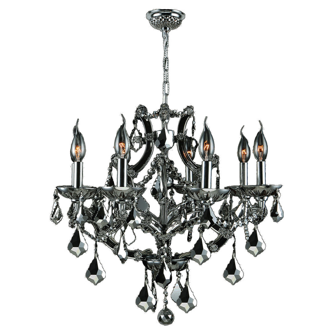 Worldwide Lyre W83118C26-CH Chandelier Light - Polished Chrome