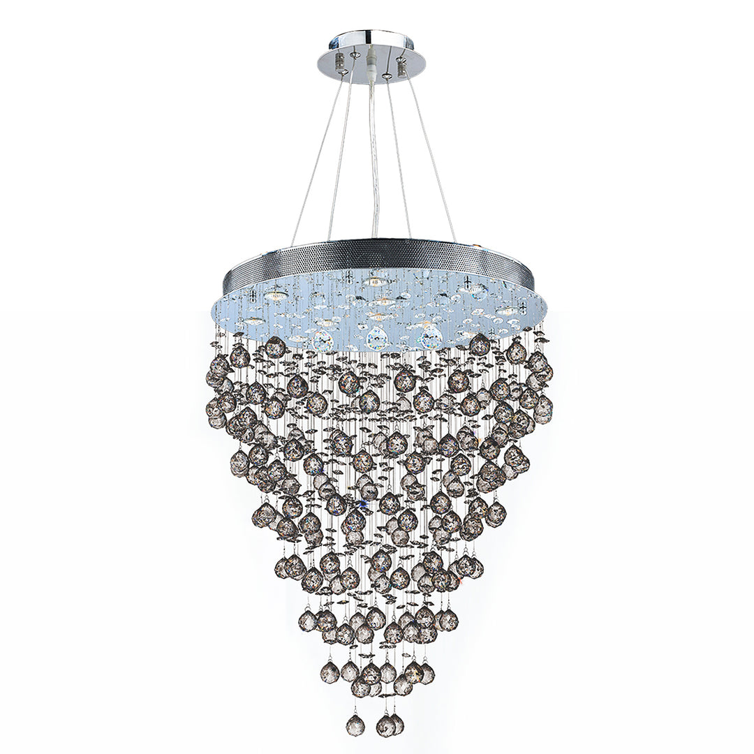 Worldwide Icicle W83216C28 Chandelier Light - Polished Chrome