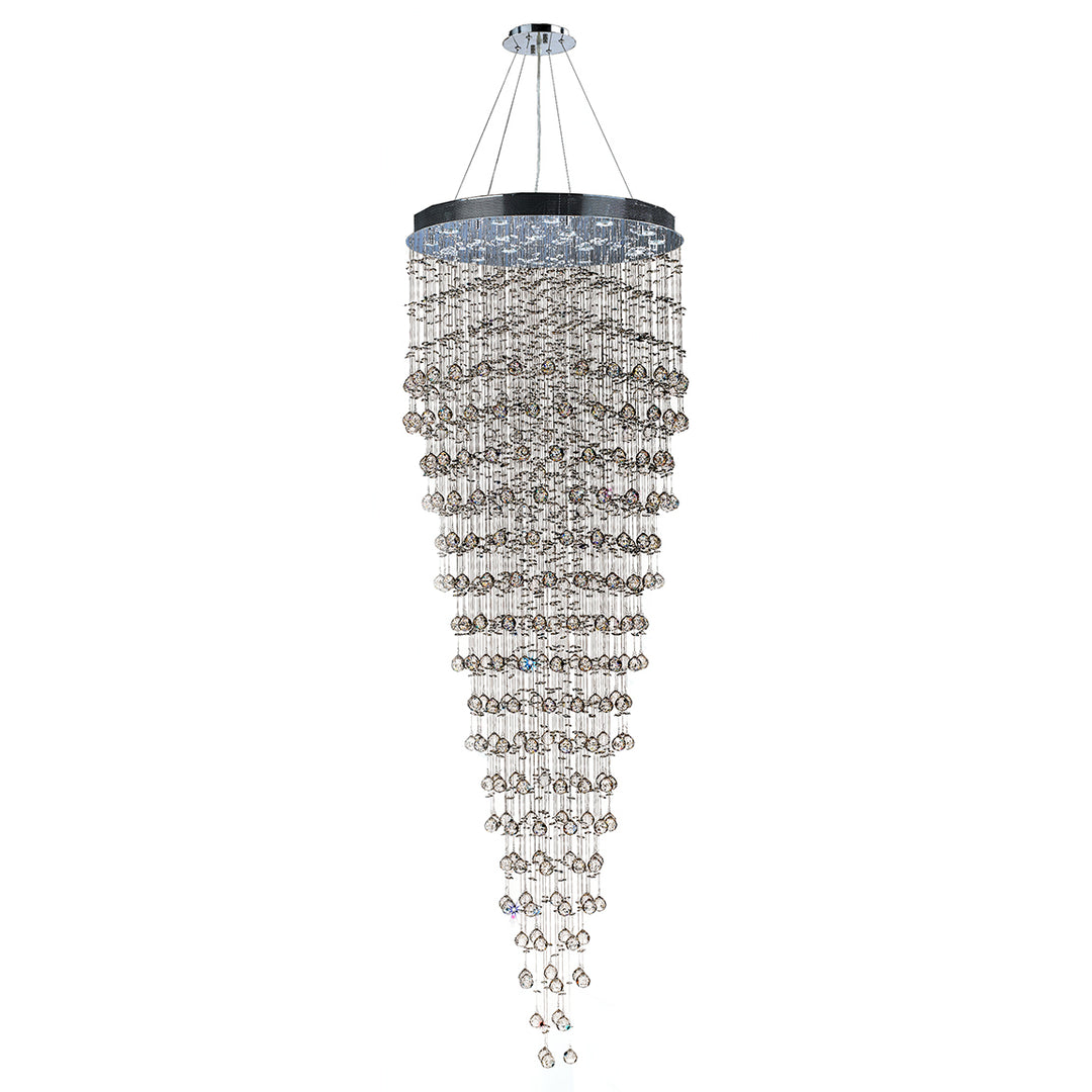 Worldwide Icicle W83218C32 Chandelier Light - Polished Chrome