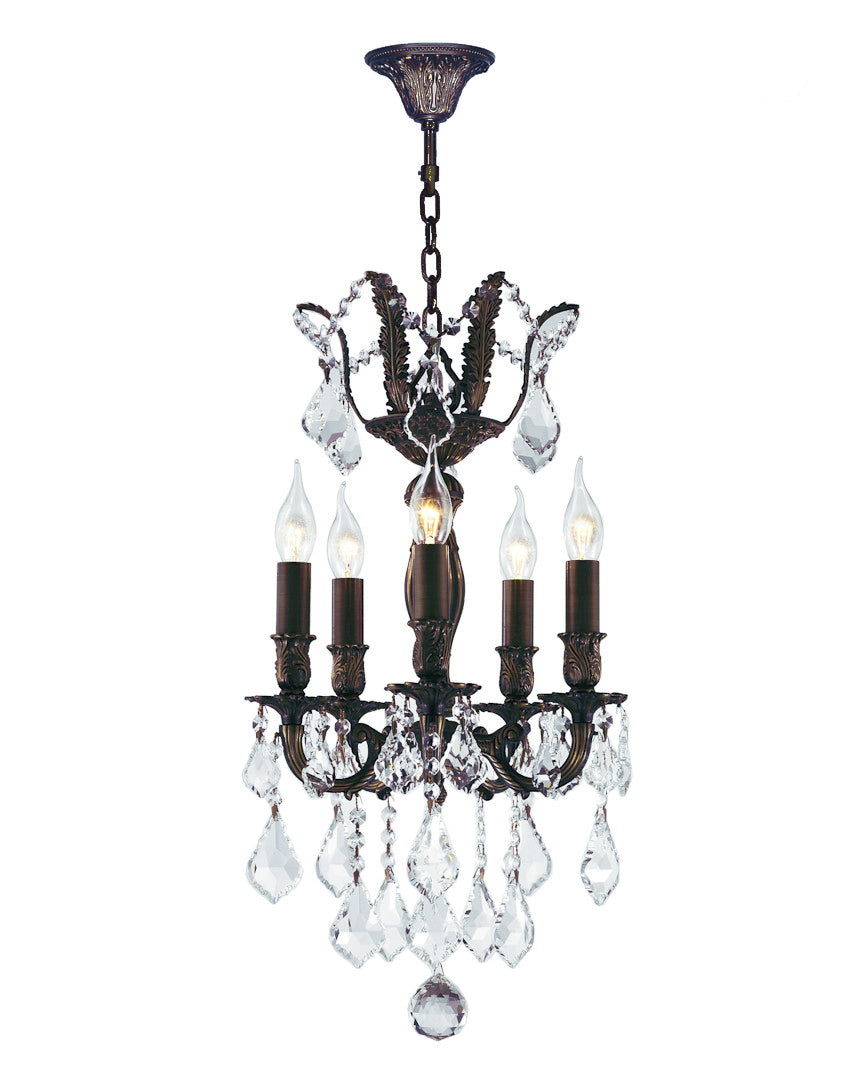 Worldwide Versailles W83319F15 Chandelier Light - Dark Bronze