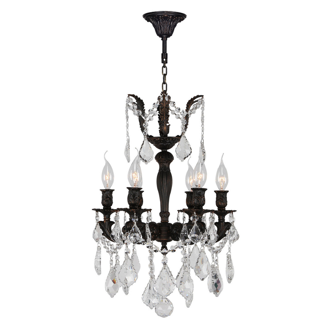 Worldwide Versailles W83320F15 Chandelier Light - Dark Bronze