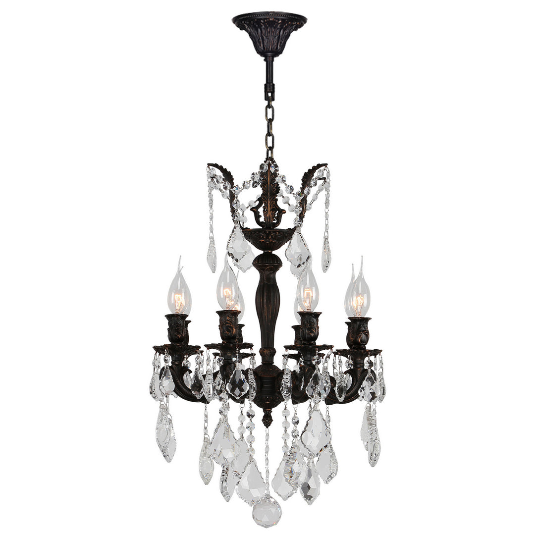 Worldwide Versailles W83321F16 Chandelier Light - Dark Bronze