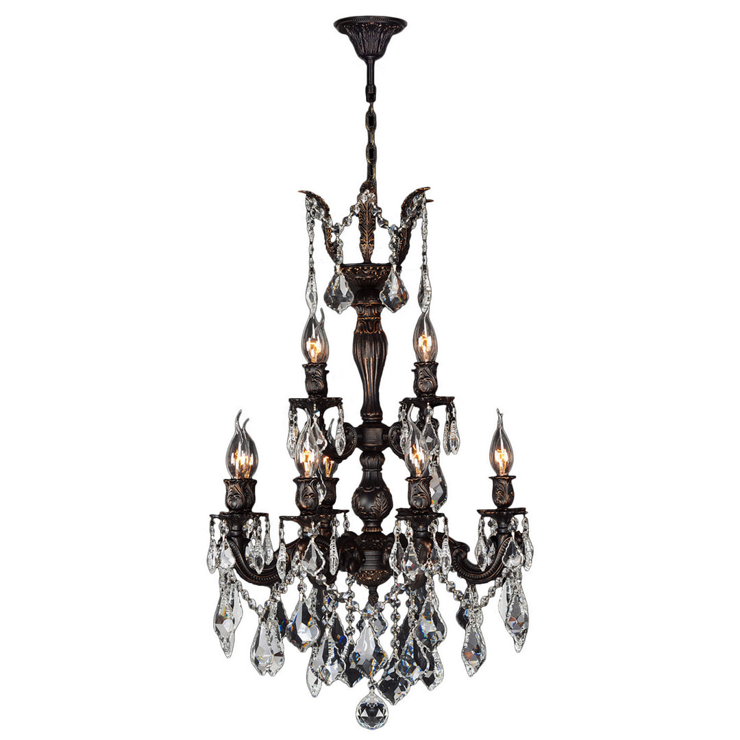 Worldwide Versailles W83324F21 Chandelier Light - Dark Bronze