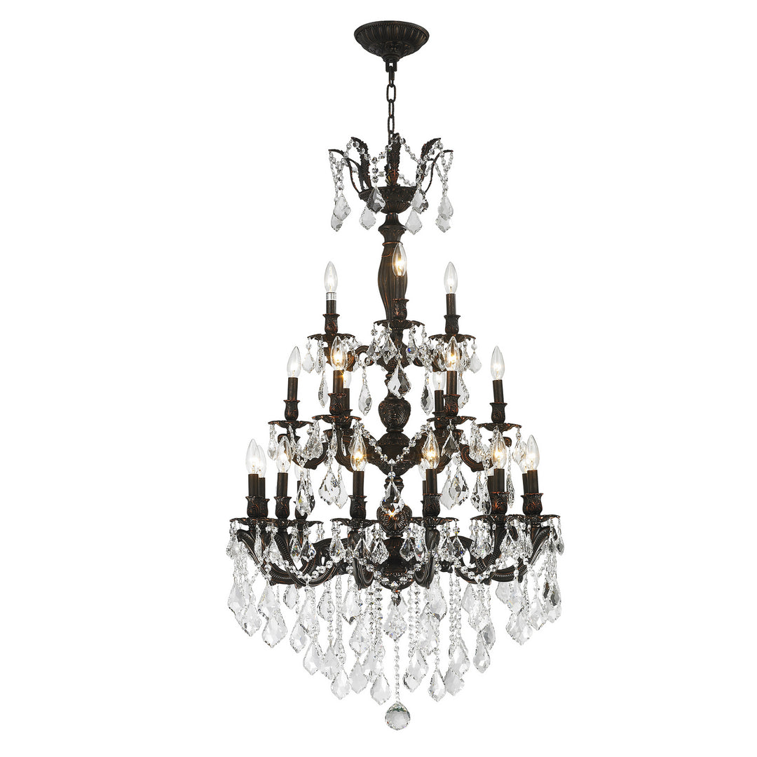 Worldwide Versailles W83327F29 Chandelier Light - Dark Bronze