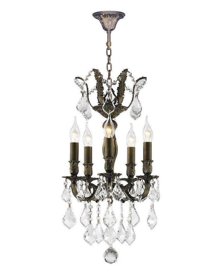 Worldwide Versailles W83330B13 Chandelier Light - Antique Bronze