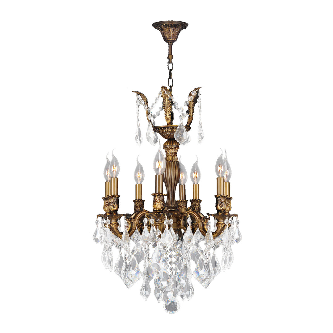 Worldwide Versailles W83334B19 Chandelier Light - Antique Bronze