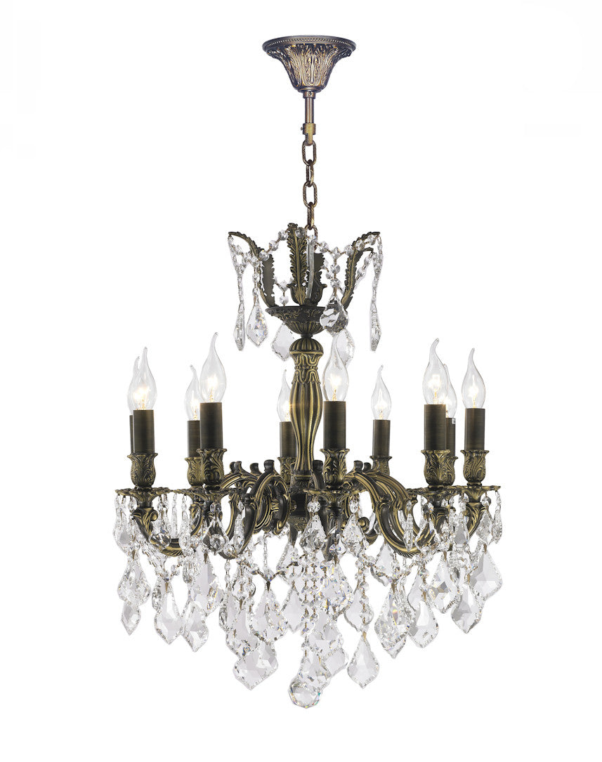 Worldwide Versailles W83338B22 Chandelier Light - Antique Bronze