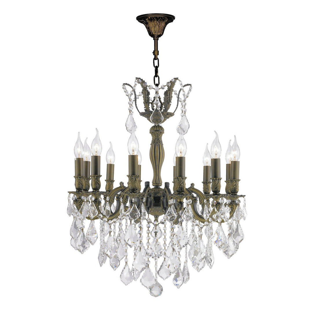 Worldwide Versailles W83341B27 Chandelier Light - Antique Bronze