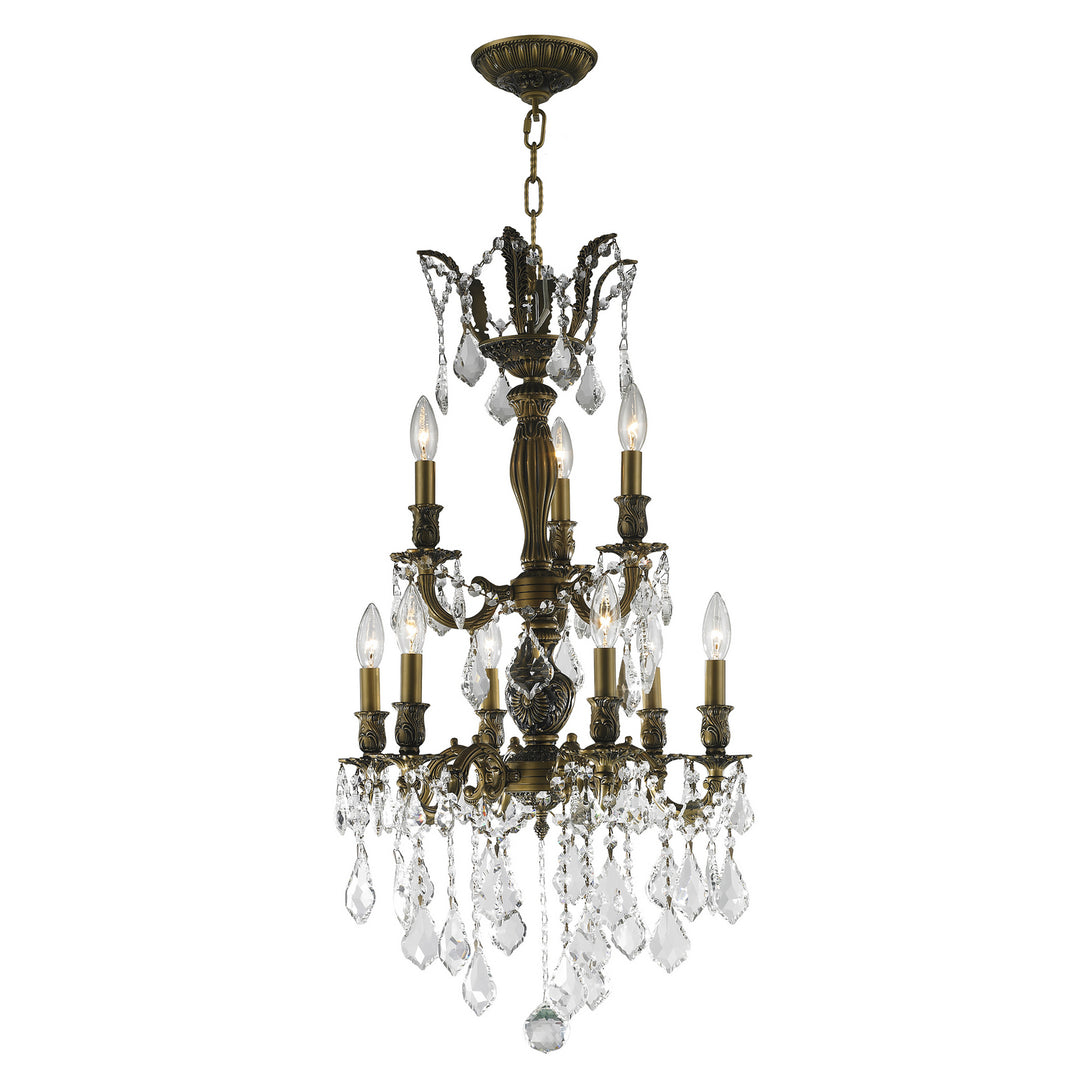 Worldwide Versailles W83342B19 Chandelier Light - Antique Bronze