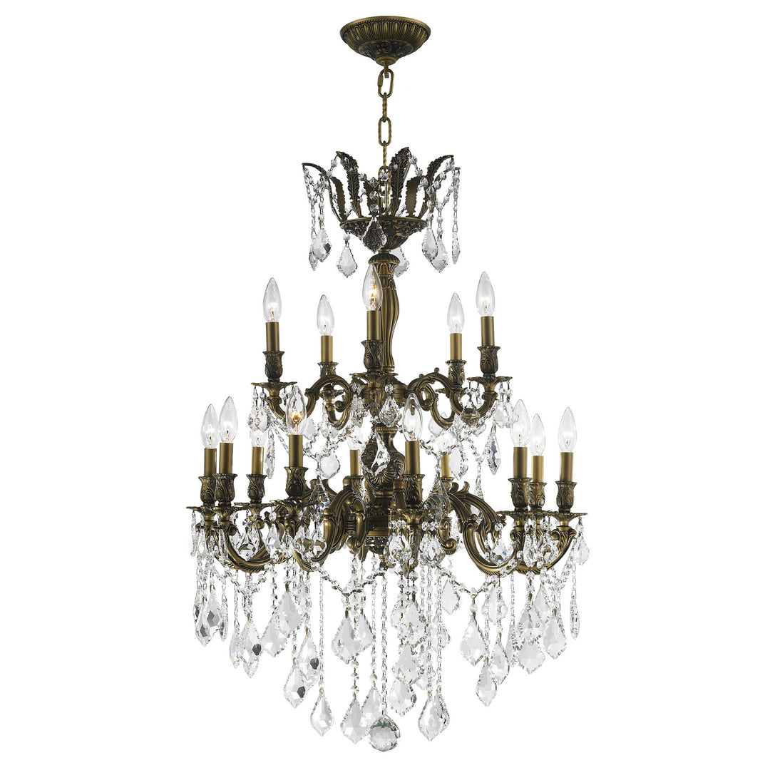 Worldwide Versailles W83349B27 Chandelier Light - Antique Bronze
