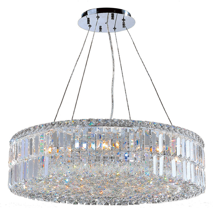 Worldwide Cascade W83503C28 Pendant Light - Polished Chrome