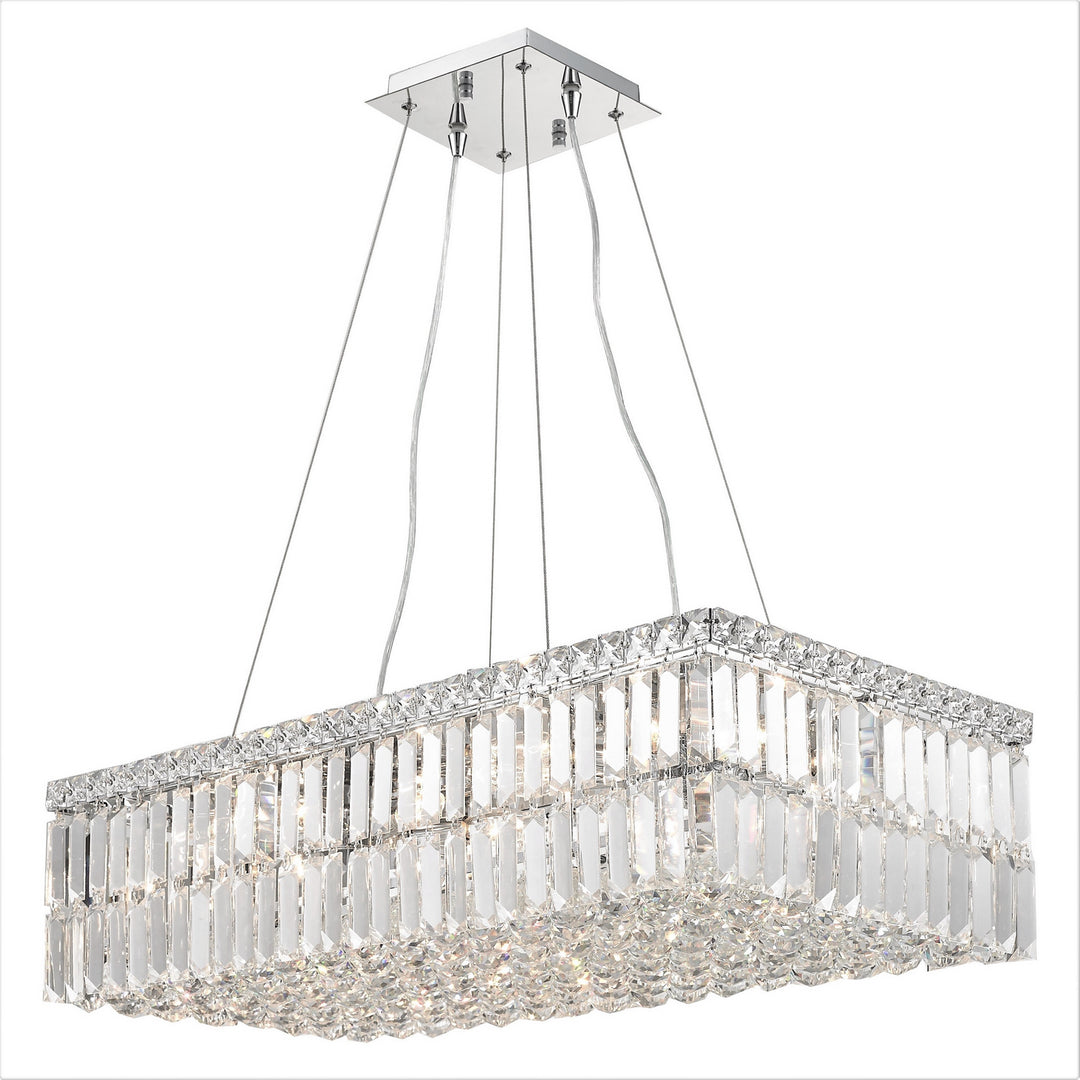 Worldwide Cascade W83525C28 Pendant Light - Polished Chrome