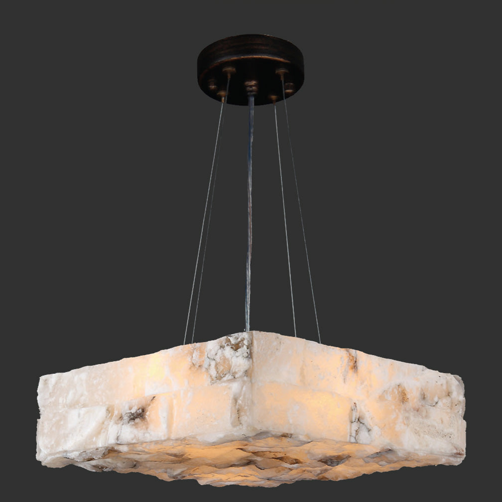 Worldwide Pompeii W83810F12 Pendant Light - Flemish Brass