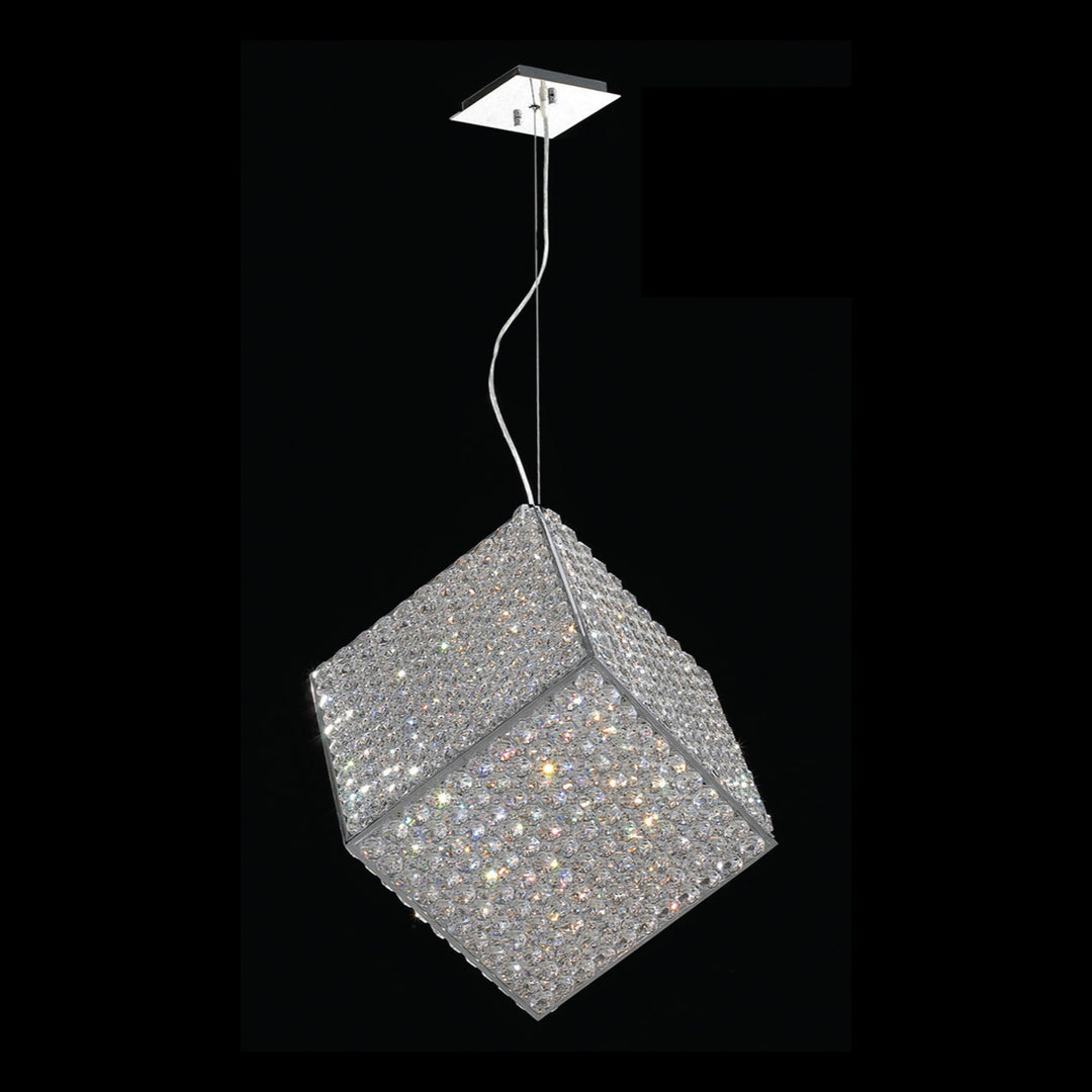 Worldwide Cube W83931C12 Pendant Light - Chrome