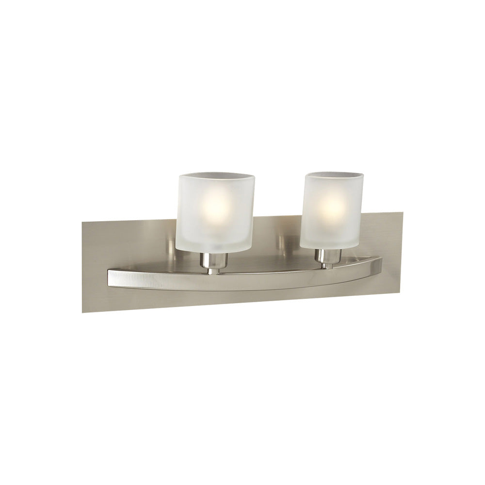 PLC Wyndham 642 SN Bath Vanity Light 16 in. wide - Satin Nickel