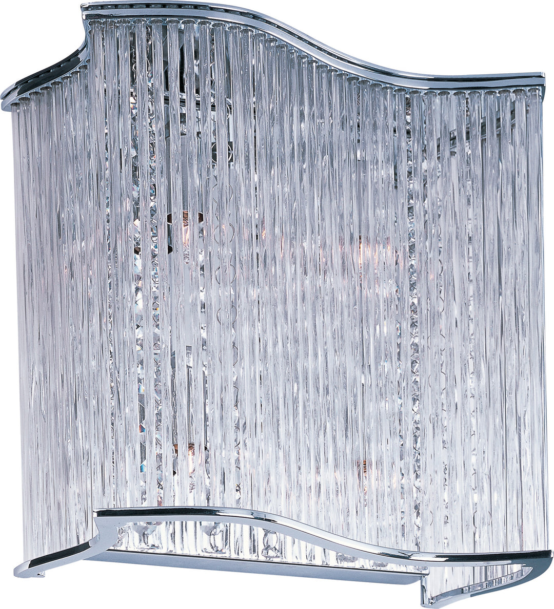 Maxim Swizzle 39709CLPC Wall Sconce Light - Polished Chrome