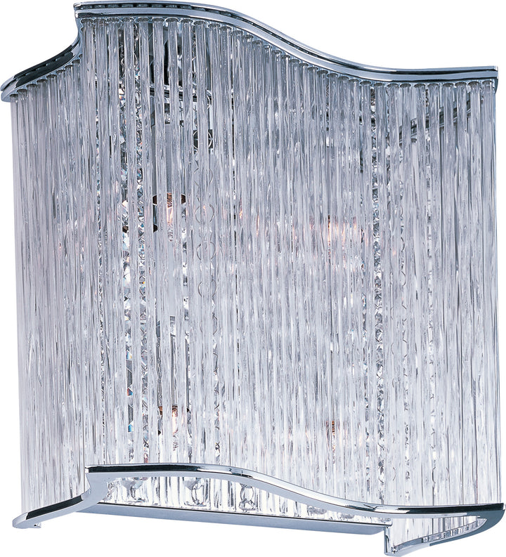 Maxim Swizzle 39709CLPC Wall Sconce Light - Polished Chrome