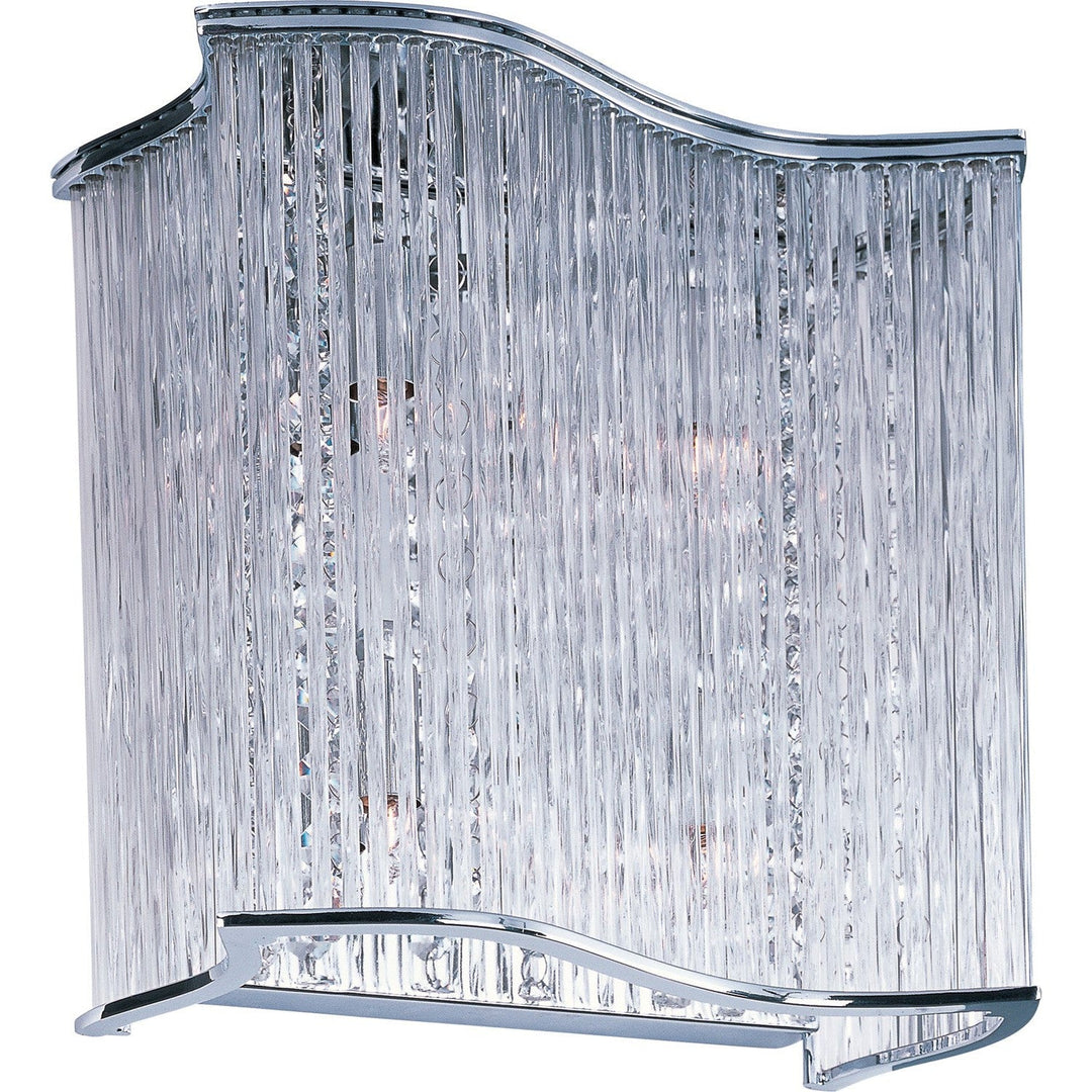 Maxim Swizzle 39709CLPC Wall Sconce Light - Polished Chrome