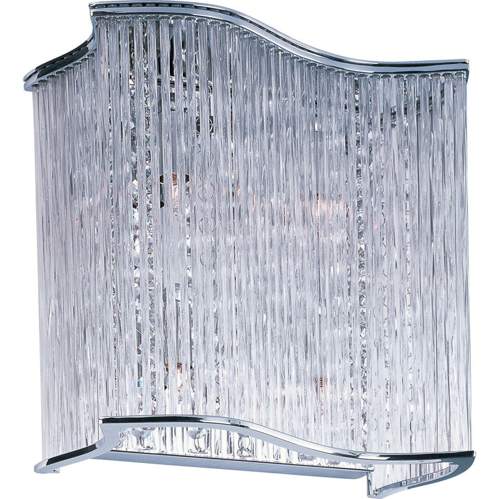 Maxim Swizzle 39709CLPC Wall Sconce Light - Polished Chrome