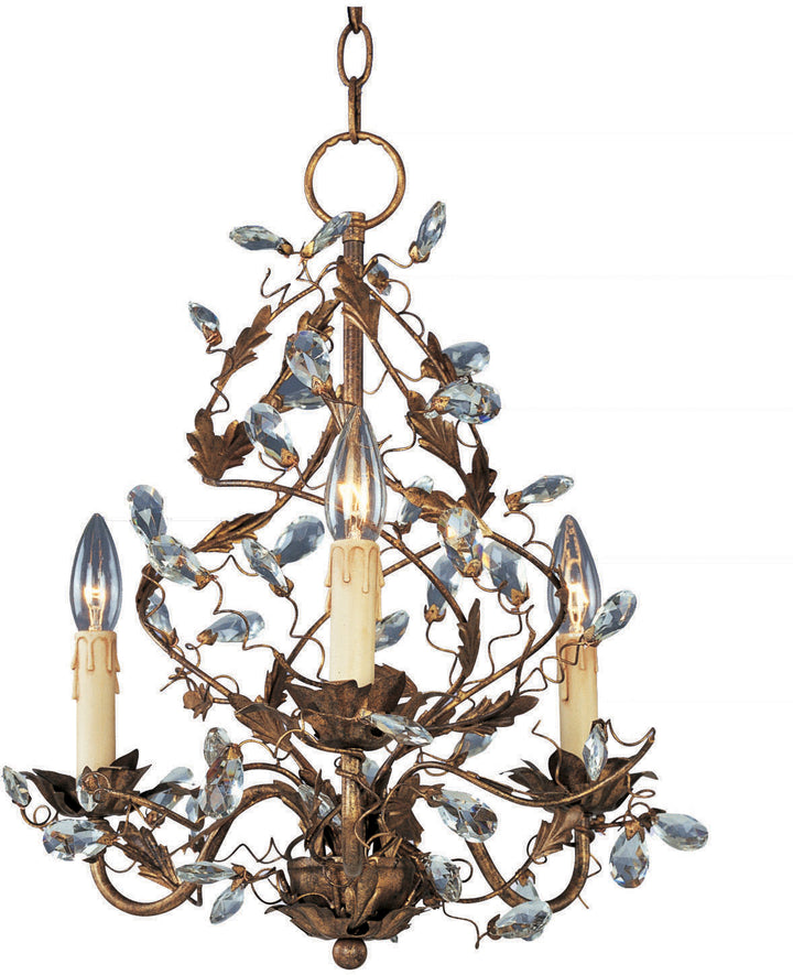 Maxim Elegante 2850EG Chandelier Light - Etruscan Gold