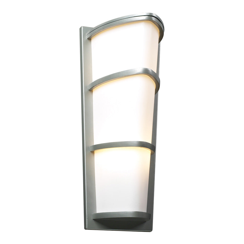 Plc Lighting 31915 SL Alegria Two Light Outdoor Fixture Outdoor Pewter, Nickel, Silver