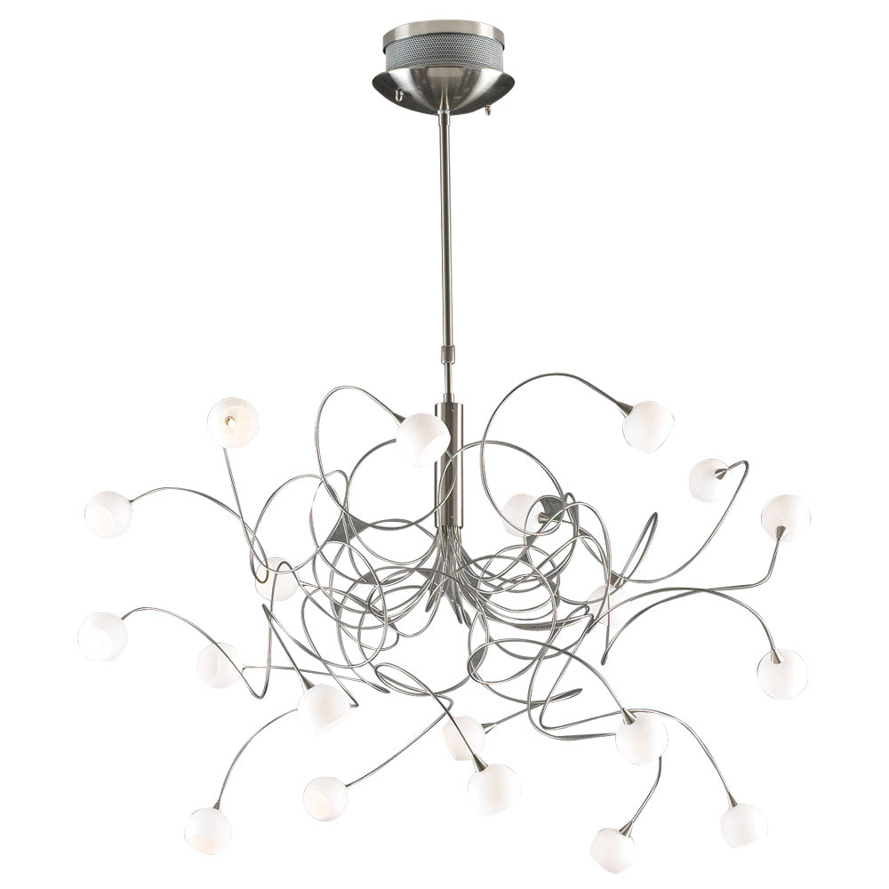 PLC Fusion 6030 SN Chandelier Light - Satin Nickel