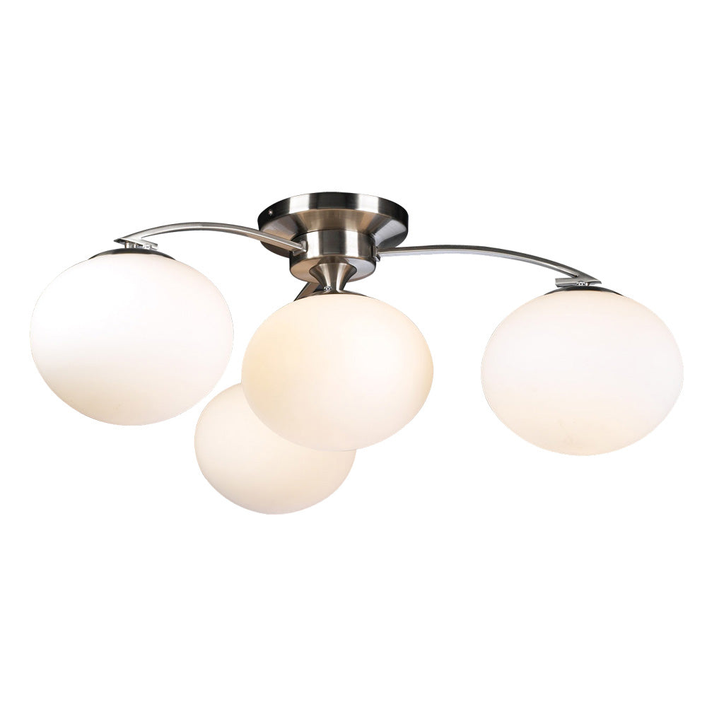 PLC Aosta 7228 SN Ceiling Light - Satin Nickel