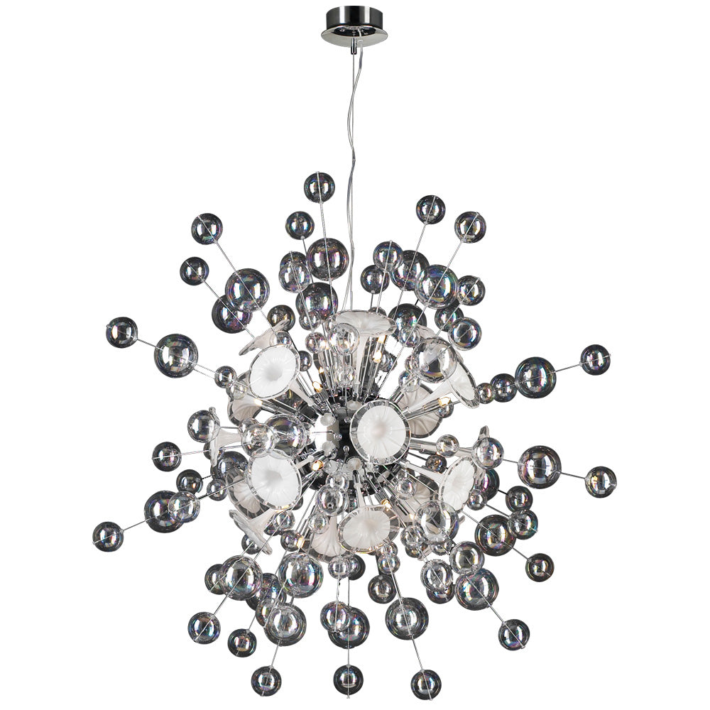 PLC Circus 81388 PC Chandelier Light - Polished Chrome