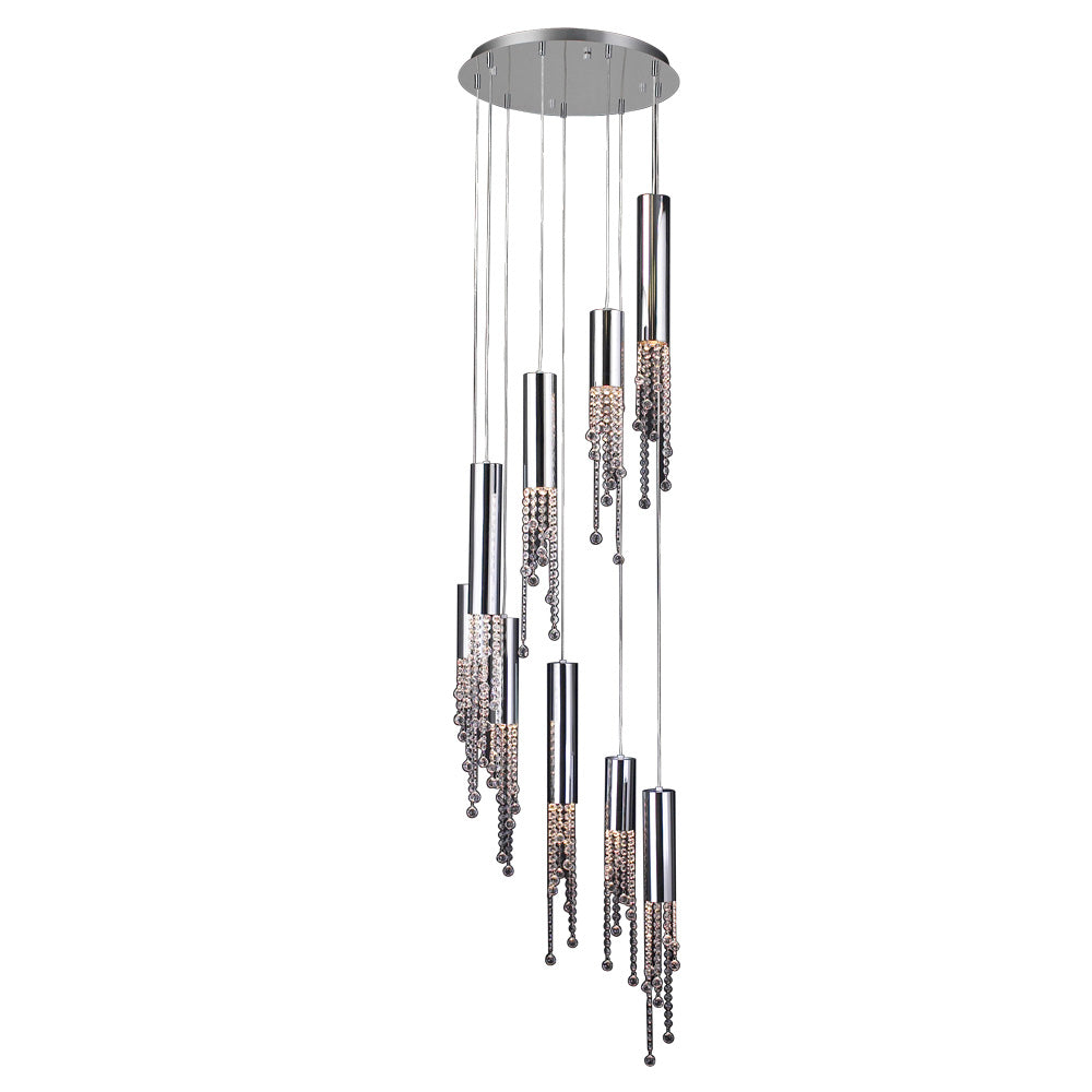 PLC Trento 81746 PC Pendant Light - Polished Chrome