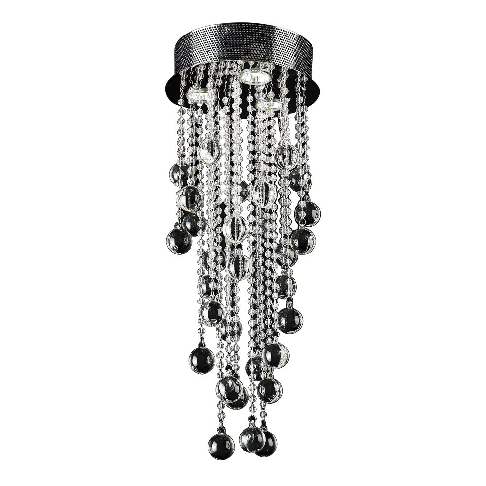 PLC Pearl 97110 PC Chandelier Light - Polished Chrome