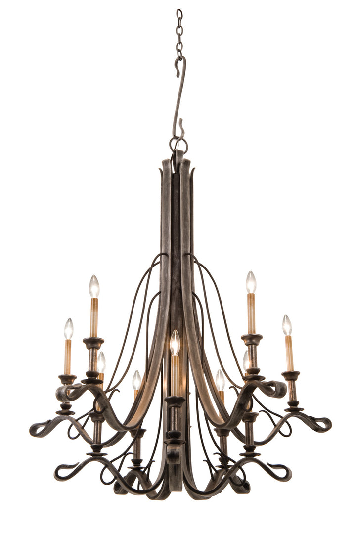 Kalco Keller 5107VI Chandelier Light - Vintage Iron