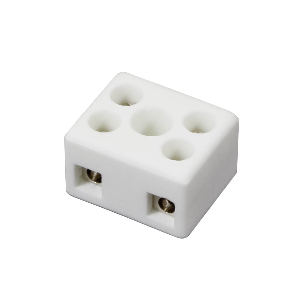 Jesco Lighting LDEC-TB Terminal Block Four-Position Terminal Block Decor White