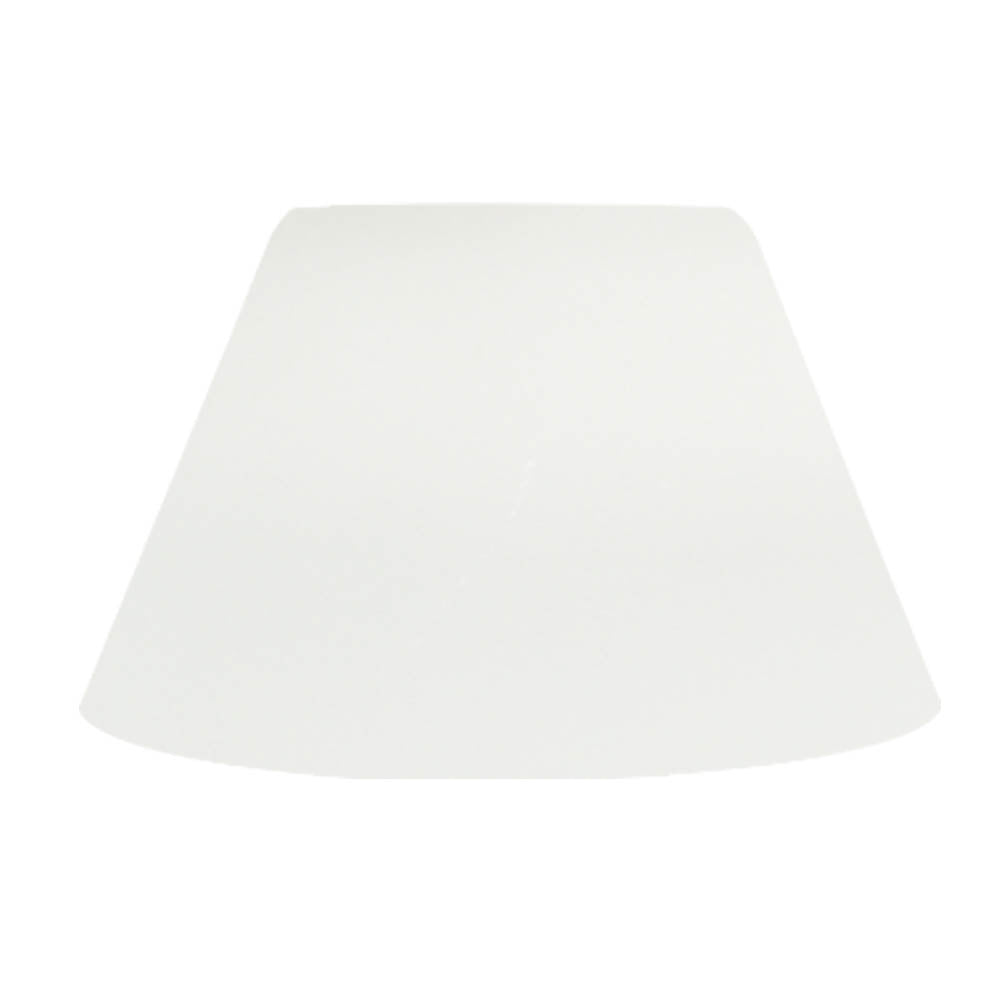 Jesco Lighting QASA102WH Glass Shade Glass Shade Lamp Shade White