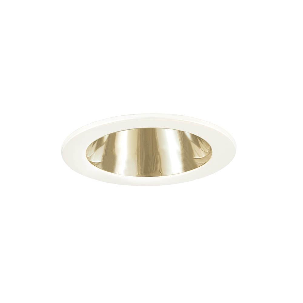 Jesco Lighting TM302PBWH Open Reflector Open Reflector Recessed Lighting Trim Recessed Light White