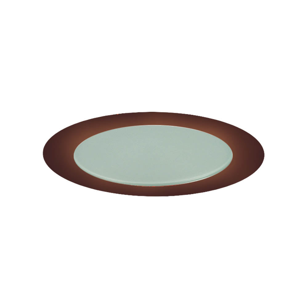 Jesco Lighting TM309AB Shower Shower Frosted Opal Recessed Lighting Trim Recessed Light Bronze / Dark