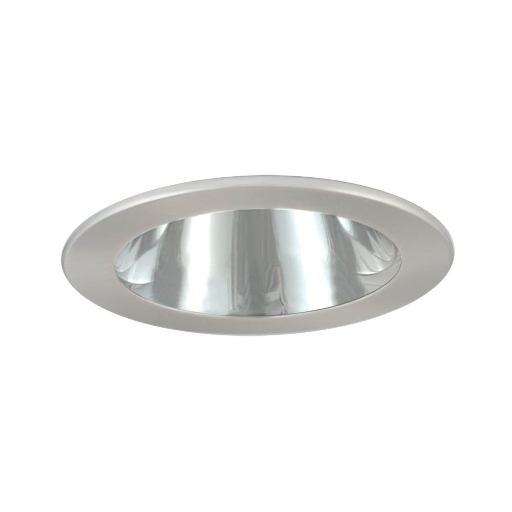 Jesco Lighting TM402STST Open Reflector Open Reflector Recessed Lighting Trim Recessed Light Chrome