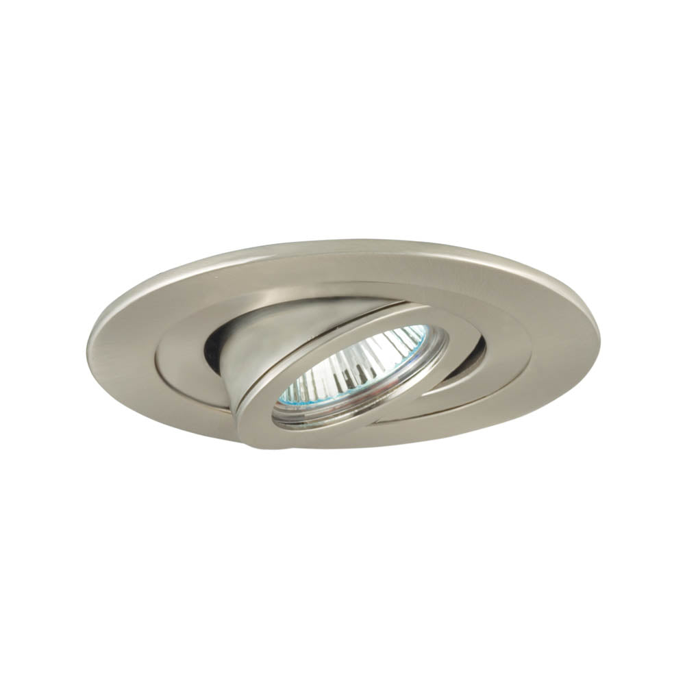 Jesco Lighting TM407ST Cast Adjustable Cast Adjustable Recessed Lighting Trim Recessed Light Chrome