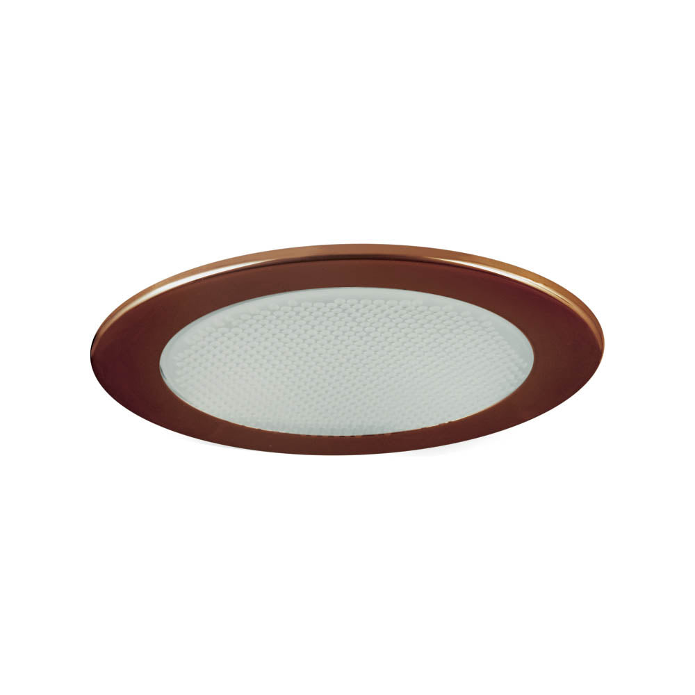 Jesco Lighting TM412AB Albalite Glass Shower Albalite Glass Shower Recessed Lighting Trim Recessed Light Bronze / Dark