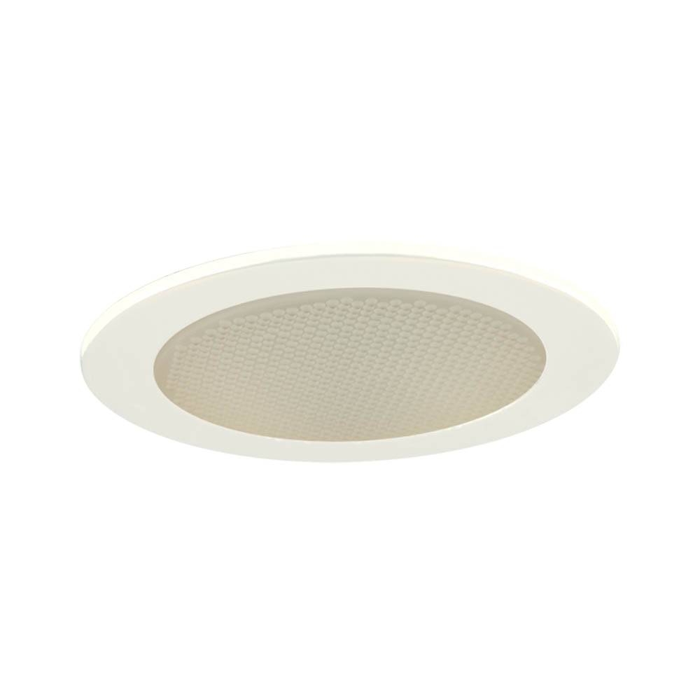 Jesco Lighting TM412WH Albalite Glass Shower Albalite Glass Shower Recessed Lighting Trim Recessed Light White