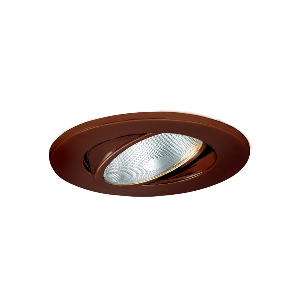 Jesco Lighting TM5503AB Line Voltage Gimbal Ring Line Voltage Gimbal Ring Recessed Lighting Trim Recessed Light Bronze / Dark