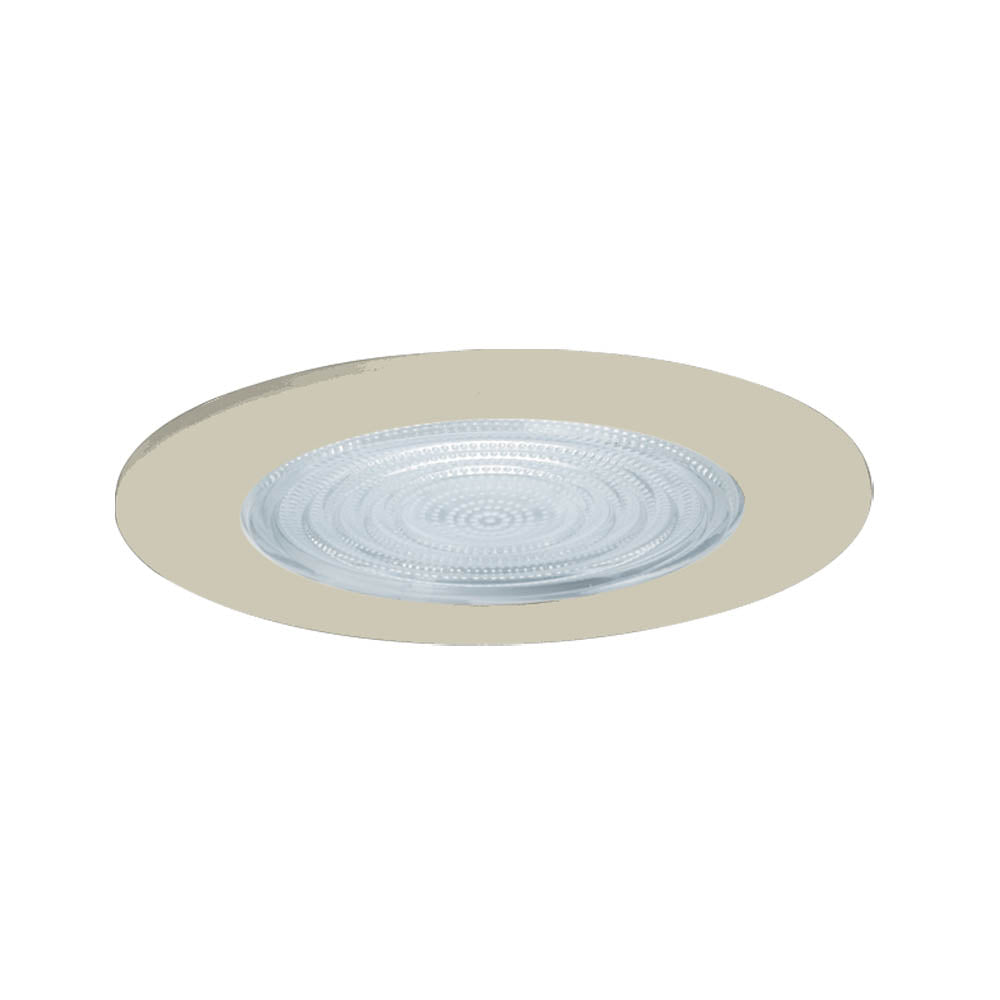 Jesco Lighting TM5507ST Line Voltage Fresnel Line Voltage Fresnel Lens Shower Recessed Lighting Trim Recessed Light Chrome