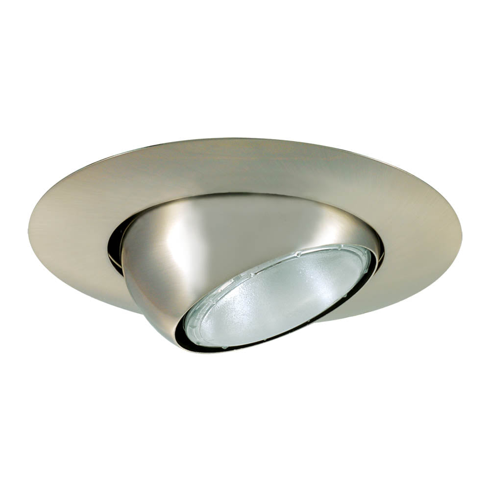 Jesco Lighting TM613ST Eyeball Eyeball Recessed Lighting Trim Recessed Light Chrome