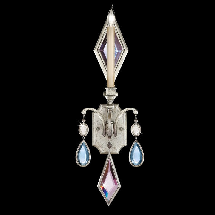 Fine Art Encased Gems 728750-1ST Wall Light - Silver