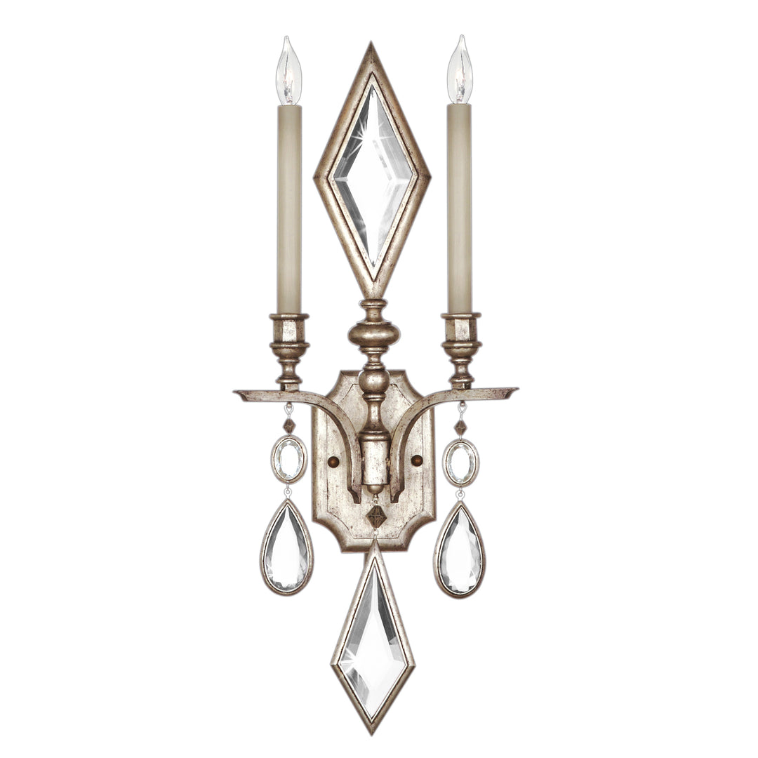 Fine Art Encased Gems 729050-3ST Wall Light - Silver