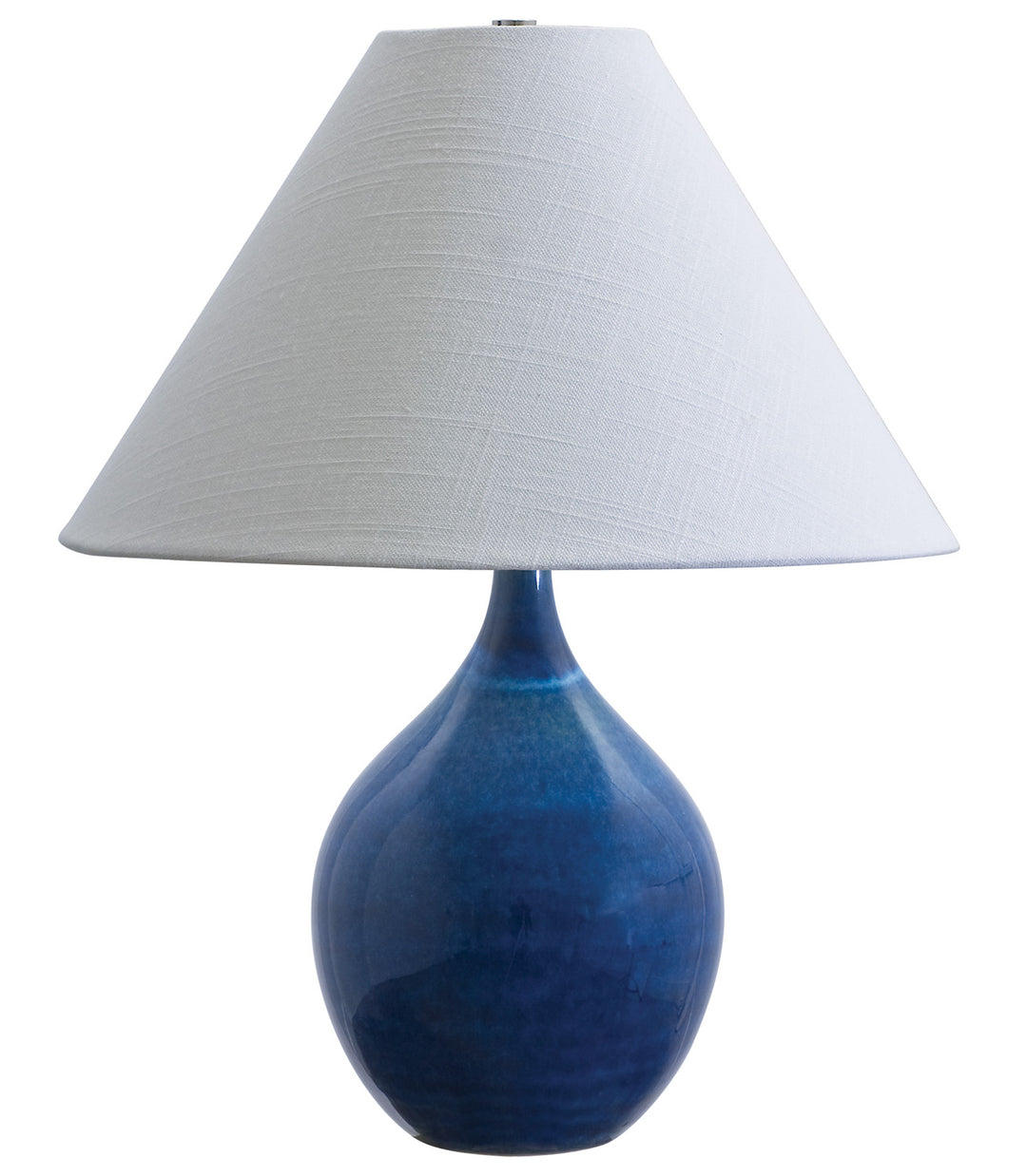 House Of Troy Lighting GS200-BG  Scatchard Lamp Blue Gloss